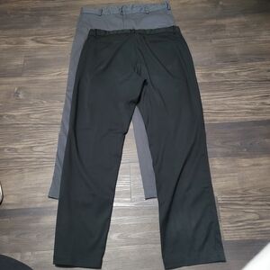 Nike Men's Black and Gray Dress Chino Pants Size 36 Bundle Lot Golf